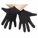 Adults Character Gloves Black Polyester Costume Accessory