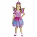 Kids Vivid Unicorn Wing Tutu Set Costume Accessory