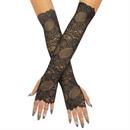 GLOVES FINGERLESS SCALLOPED LA