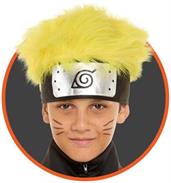 Naruto Leaf Headband with Hair