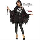 Ghostface Glitter Poncho Costume
