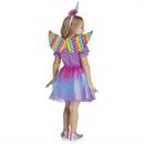 Kids Metallic Rainbow Fabric Foam Wings Accessory