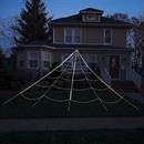 12' Spider Yard Web Light-Up 99 LED