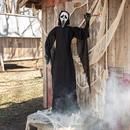 Ghost Face Prop with Knife 6 inches