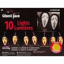 Ghost Face String Lights Halloween Decoration