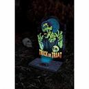 22\ Light-Up Neon Zombie Tombstone Halloween Decoration