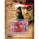 Adults Plastic Pirate Character Teeth Costume Accessory