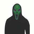 Adults Green Light-Up Alien SpawnT Mask Halloween Accessory