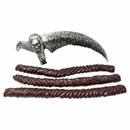 Collapsible Scythe with Skull Detail Costume Accessory