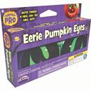 Fade In & Fade Out Battery-Operated Eerie Green Pumpkin Eyes Halloween Decoration