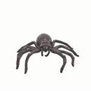 12 Black Latex Tarantula Spider Halloween Decoration