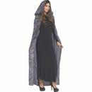 Adults Black Forest Polyester Hooded Cape Costume Accessory