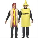 Hot Dog And Mustard Couples Costume