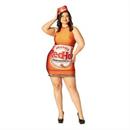 Adults Frank's Red Hot Sauce Bottle Dress Costume