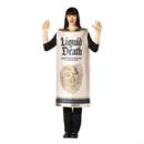 Adults Liquid Death Mountain Water Still Drinking Water White Can Tunic Costume