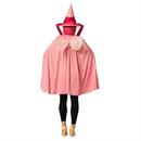 Adults Pink Fairy Godmother Hat, Cape & Wand Costume