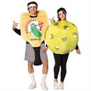 Pickle Ball Paddle/Ball Couple Costume