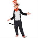 Kids Dr. Seuss The Cat in the Hat The Cat Jumpsuit Costume