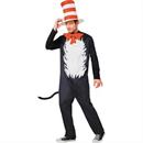 Adults Dr. Seuss The Cat in the Hat The Cat Jumpsuit Costume