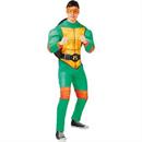 Adults Teenage Mutant Ninja Turtles Movie Michelangelo Jumpsuit Costume