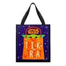 Star Wars Grogu Trick or Treat Fabric Halloween Treat Bag