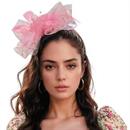 Adults Light Pink Kentucky Derby Fascinator Hat