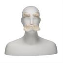 Eyebrow & Mustache Set Synthetic White 60