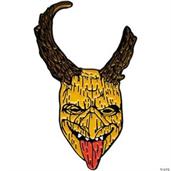 2" Krampus Dark Elf Stekkjarstaur Sheep Cote Cod Full-Color Enamel Pin