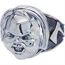 Child's Play Chucky Face Sterling Silver Ring