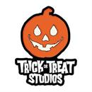 1 1/2" Trick or Treat Studio Logo Glow-in-the-Dark Full-Color Enamel Pin