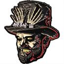 Candy CornT Dr. Death Monster Face Full-Color Enamel Pin 1 3/4"