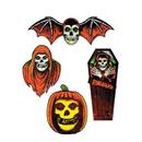 Misfits Cutout Wall Decoration Collection - Series 1 4 Pc.