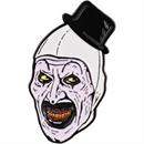 1 1/2" Terrifier 2 Art the Clown Character Face Full-Color Enamel Pin