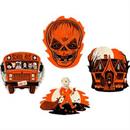 Trick 'r Treat Glow-in-the-Dark Retro Wall Decorations