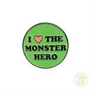 The Toxic Avenger I Love the Monster Hero Full-Color Enamel Pin 1 3/4"