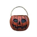 Candy Corn Jacob Atkins Pumpkin Candy Pail Halloween Accessory 6"
