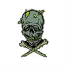 Toxictoons Zombie Kook! Face Full-Color Enamel Pin 1 1/2"