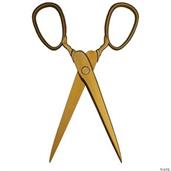Jordan Peele's Us Gold Scissors
