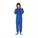 Kids Sesame Street Cookie Monster Hooded Onesie Costume