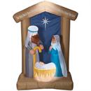 78" Airblown Inflatable Light-Up LED Nativity Scene with Archway Outdoor Yard Decoration