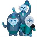 6 Ft. Airblown Blowup Inflatable Disney's Haunted Mansion Hitchhiking Ghosts with Built-In LED Lights Halloween Outdoor Yard Decoration