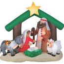 HOLY FAMILY NATIVITY AIRBLOWN