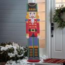 69 3/4" Life-Sized Metal Iron Soldier Christmas Decoration