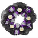 EmoteGlow™ Jack Skellington Musical Lighted Wreath Decoration, 22"