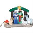 Airblown Nativity Scene 78\ Inflatable Christmas Outdoor Yard Decor