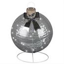 32" Disco Sparkle Silver Christmas Ornament Outdoor Yard Decoration