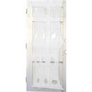 60" x 30" Cream Creepy Door Cloth Polyester Halloween Decoration