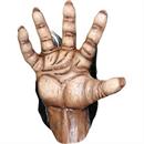 Brown Chimp Hands - Adult