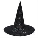 Witch Hat Ribbon Black Adult Costume Accessory