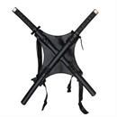 Classic Ninja Backpack with Katanas Costume Accessory